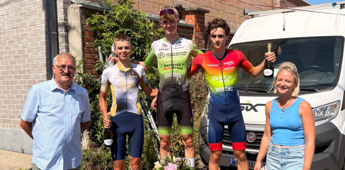 Vēvers izcīna trešo vietu U17 grupas velobraucienā Beļģijā