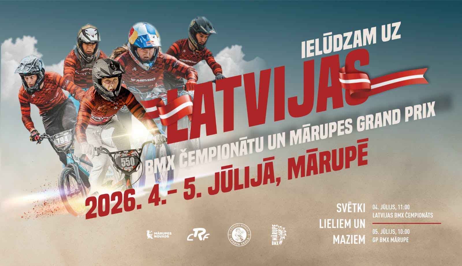 Reģistrācija BMX Latvijas čempionāta un BMX Grand Prix Mārupe sacensībām atvērta līdz 1. jūlijam