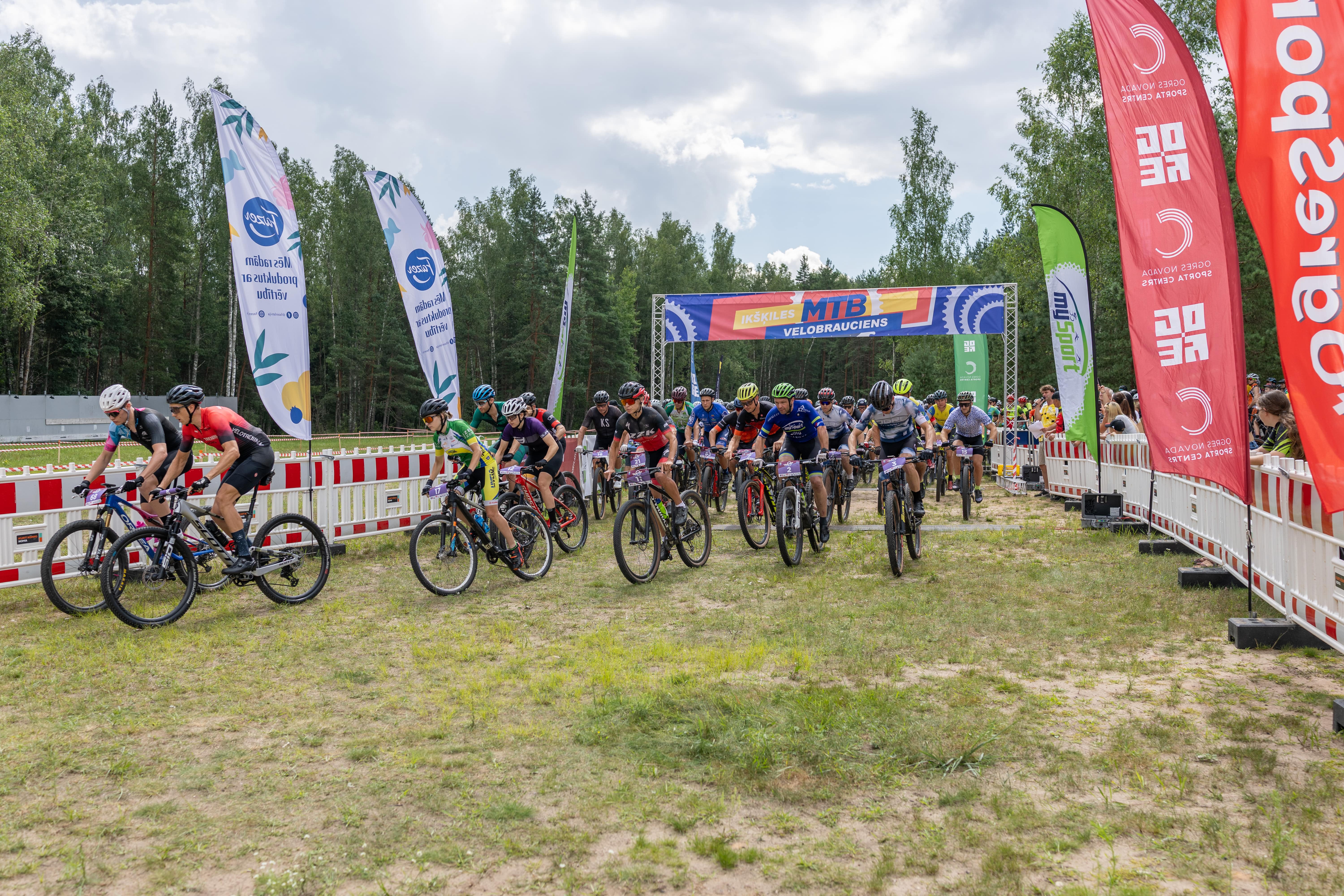 Jau 15. reizi augustā norisināsies “Ikšķiles MTB velobrauciens” Zilajos kalnos