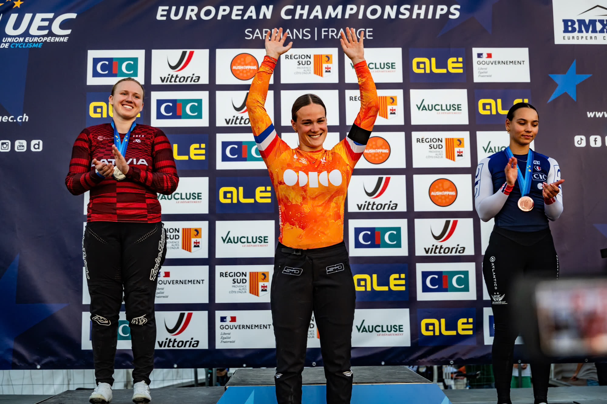 Stūriška izcīna BMX Eiropas čempionāta sudrabu U23 grupā