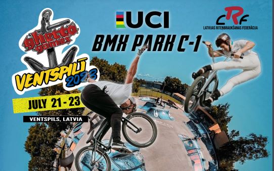Ventspilī notiks UCI C1 kategorijas BMX frīstaila sacensības 