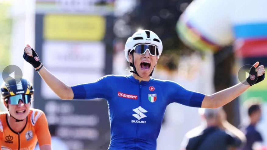 Rožlapa pasaules čempionāta grupas braucienā finišē 108. vietā; uzvara itālietei    