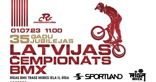 Reģistrācija BMX Latvijas čempionātam un Riga Cup sacensībām