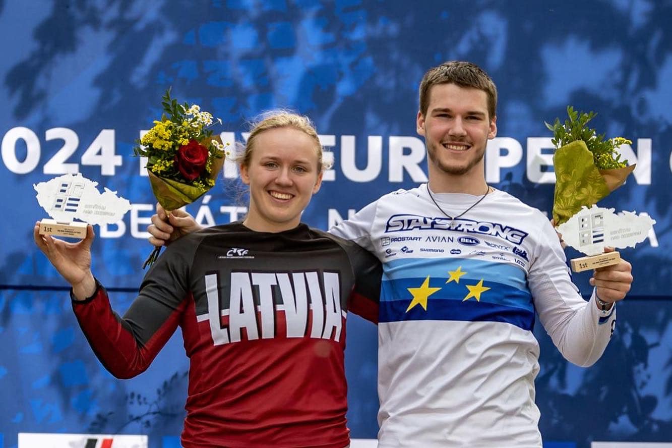 Langmanis un Stūriška triumfē UEC BMX Eiropas kausa 6.posmā; Challange klasēs latviešiem 11 godalgas