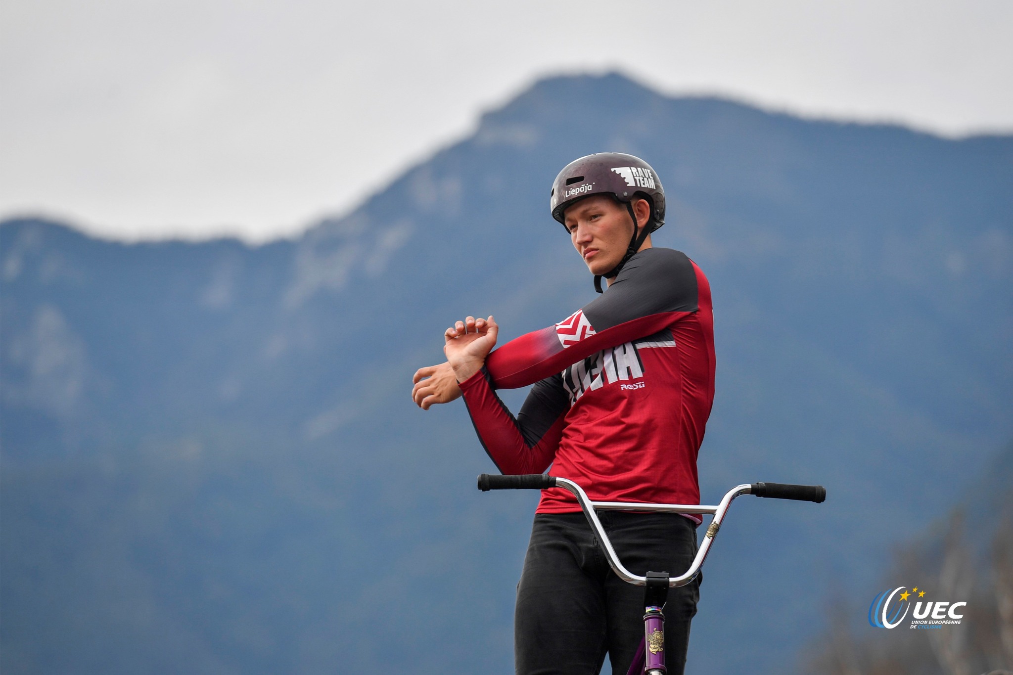 Virdzinieks UEC BMX Frīstaila Eiropas čempionātā sasniedz 23. vietu