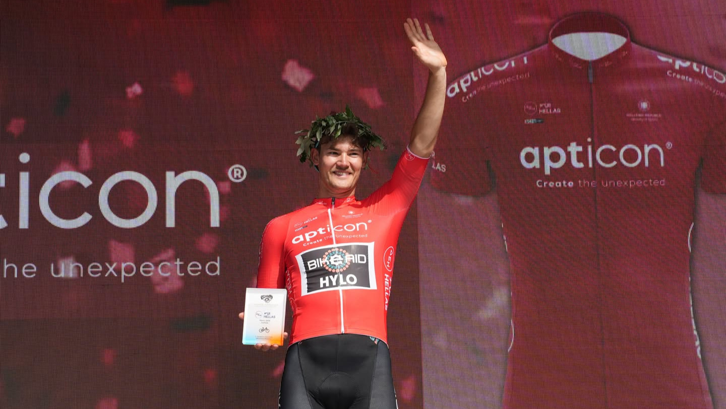 Belohvoščiks uzvar Grieķijas velobrauciena sprinteru ieskaitē