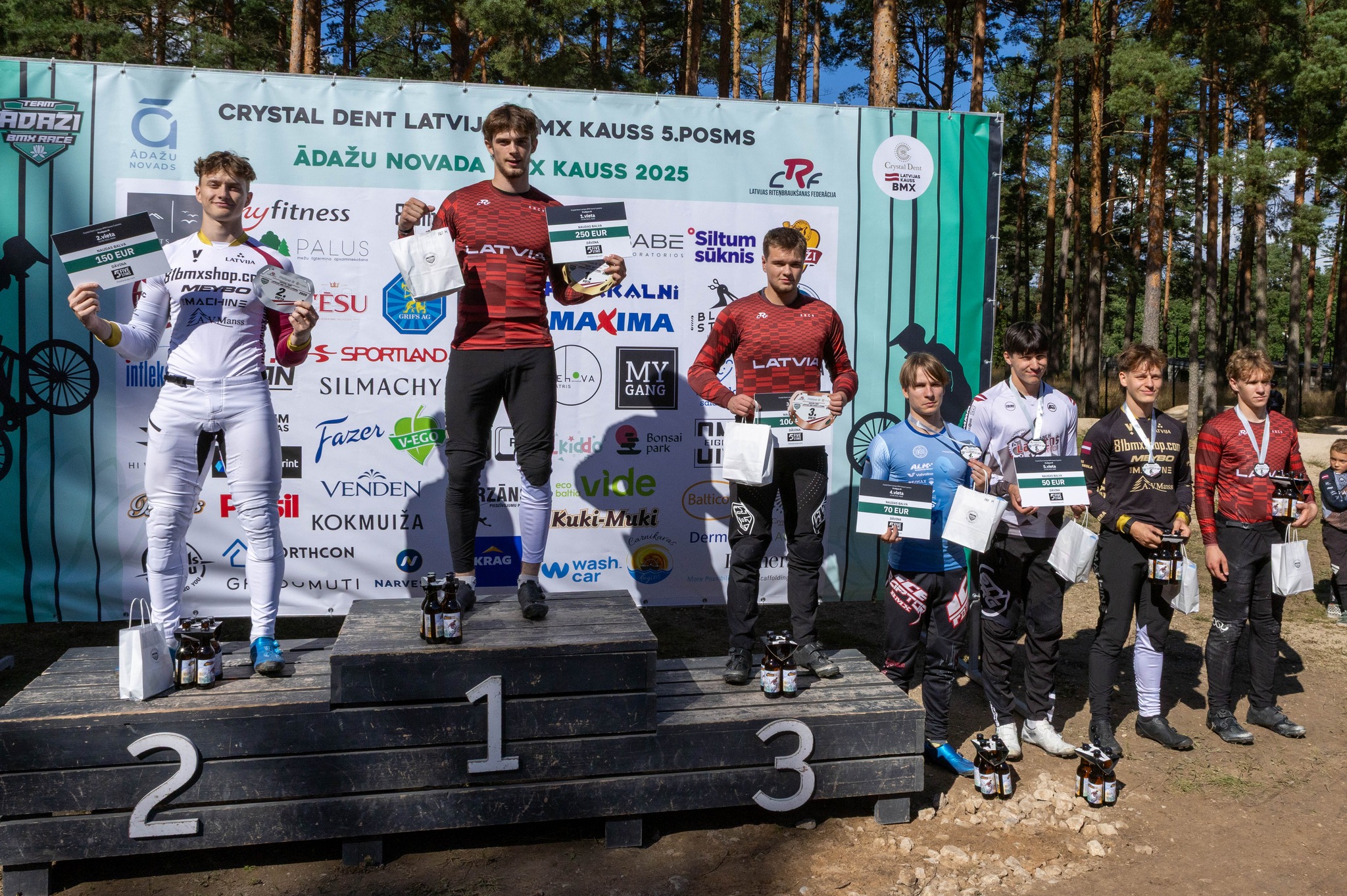 “Crystal Dent” BMX Latvijas kausa Ādažu posmā triumfē Treimanis