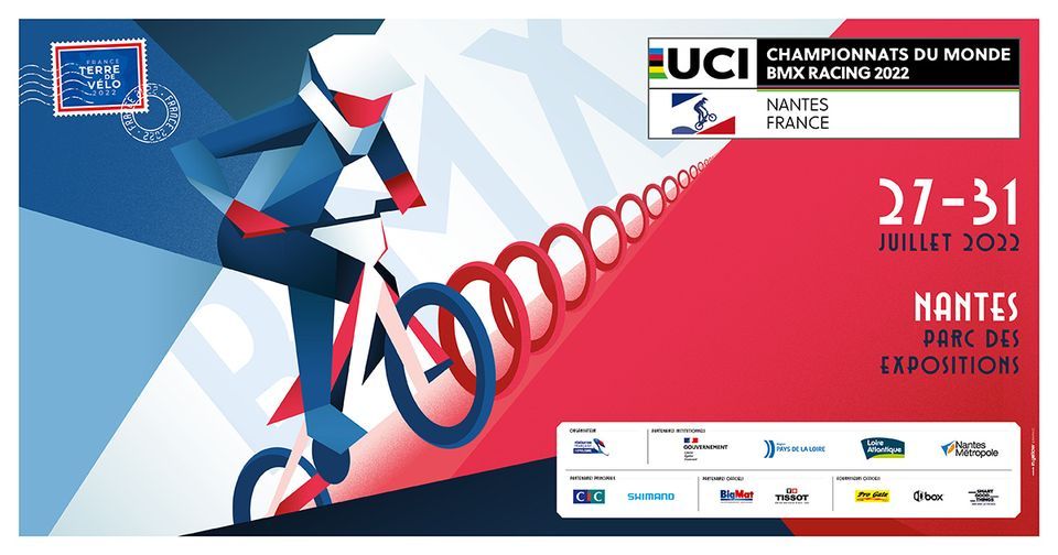 Reģistrācija UCI Pasaules čempionātam BMX, Nantes (Francija)