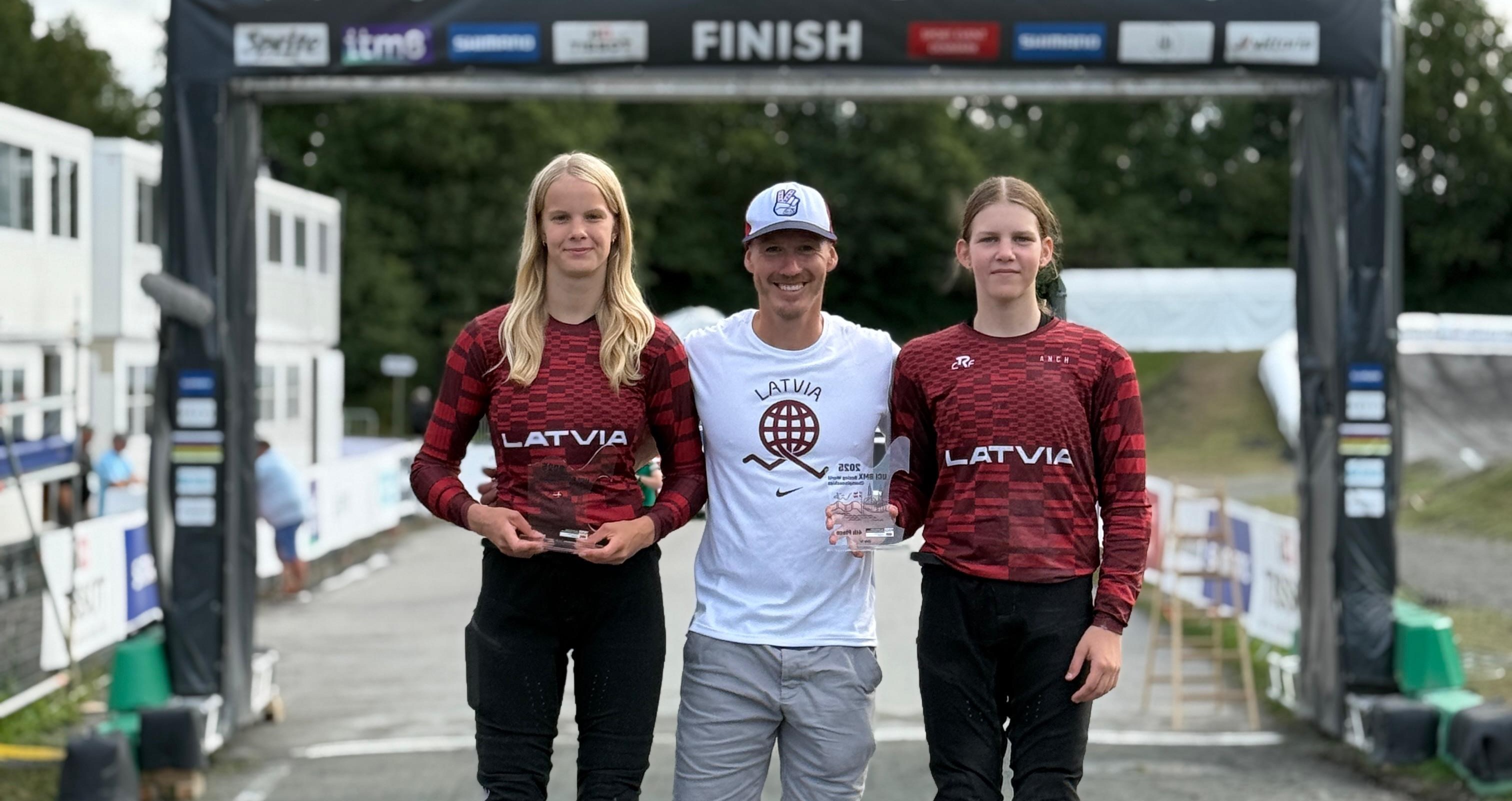 Jelgavniece Līkuma izcīna ceturto vietu BMX Pasaules Challenge čempionātā; Čudare – astotā