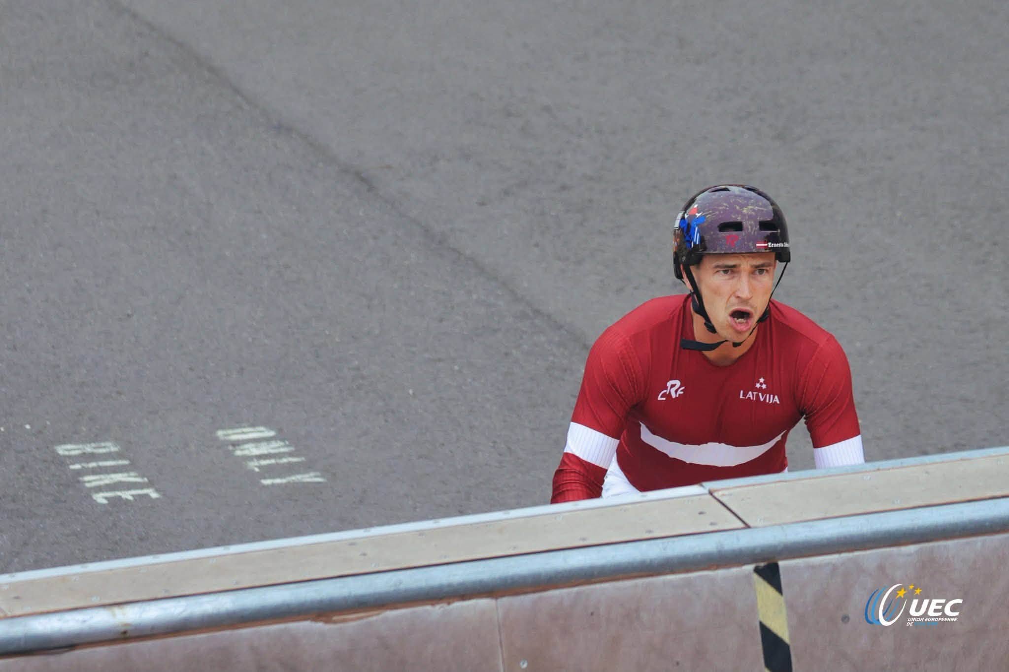 Zēbolds Eiropas čempionātā BMX frīstailā ieņem 17. vietu