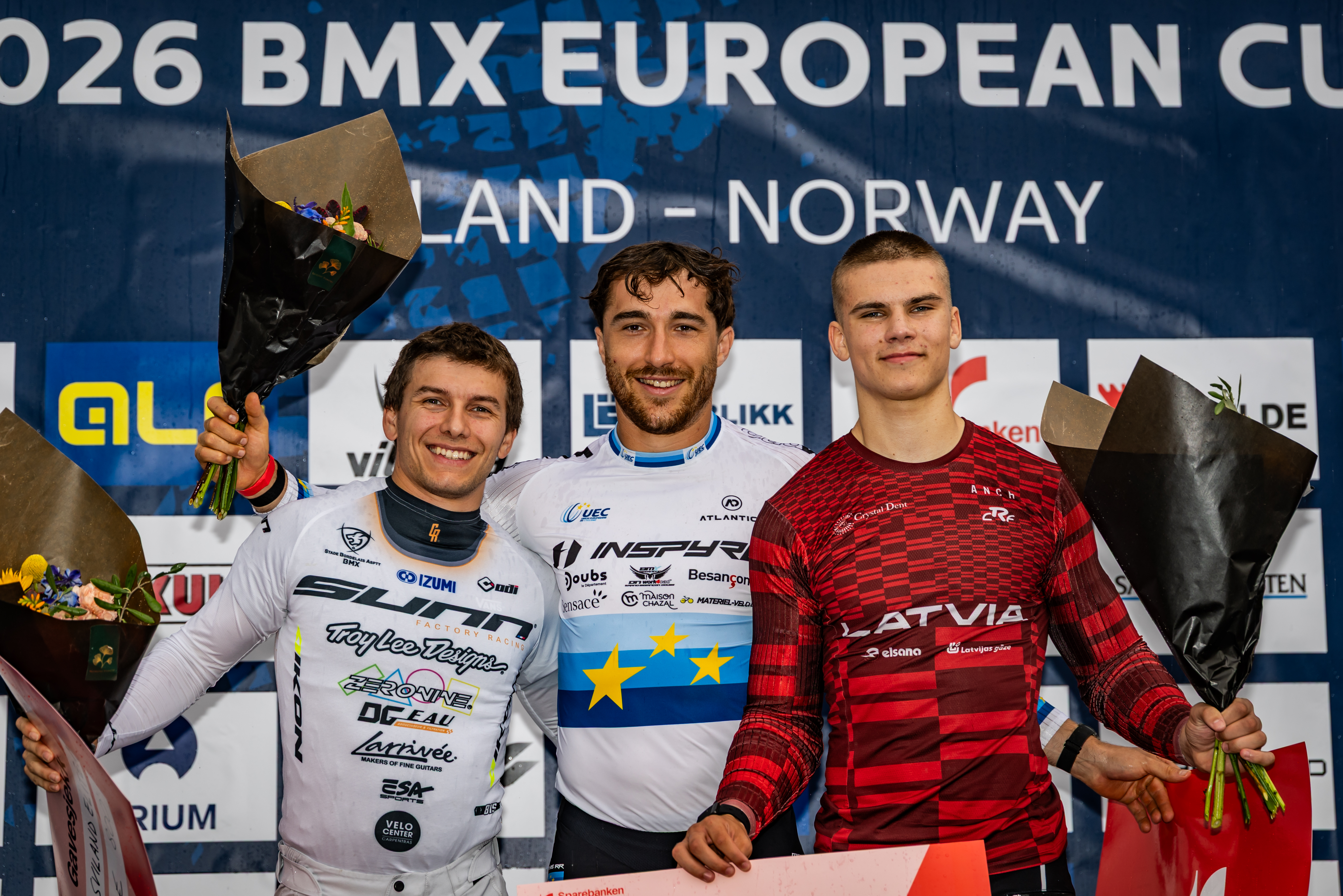 Laake un Apels skarbos apstākļos izcīna trešās vietas BMX Eiropas kausa devītajā posmā