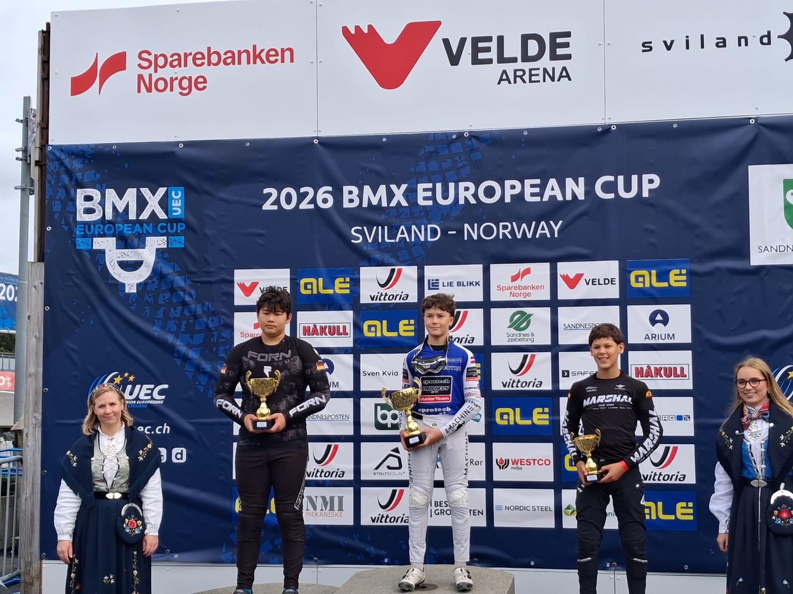 UEC BMX Eiropas kausa 10. posmā Langmanis astotais U23; Turkins uzvar B13 grupā