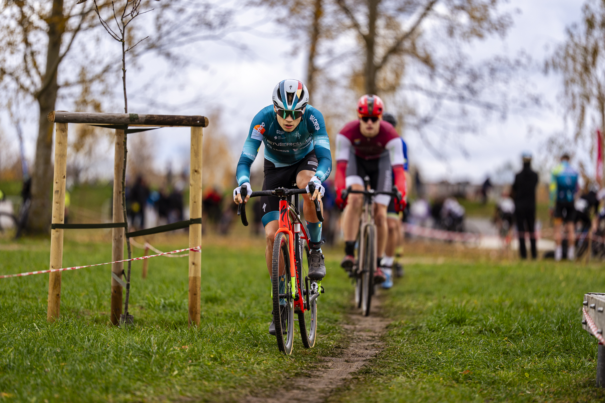 Ar četriem posmiem un startu Mārupē norisināsies Latvijas kauss CX velokrosā