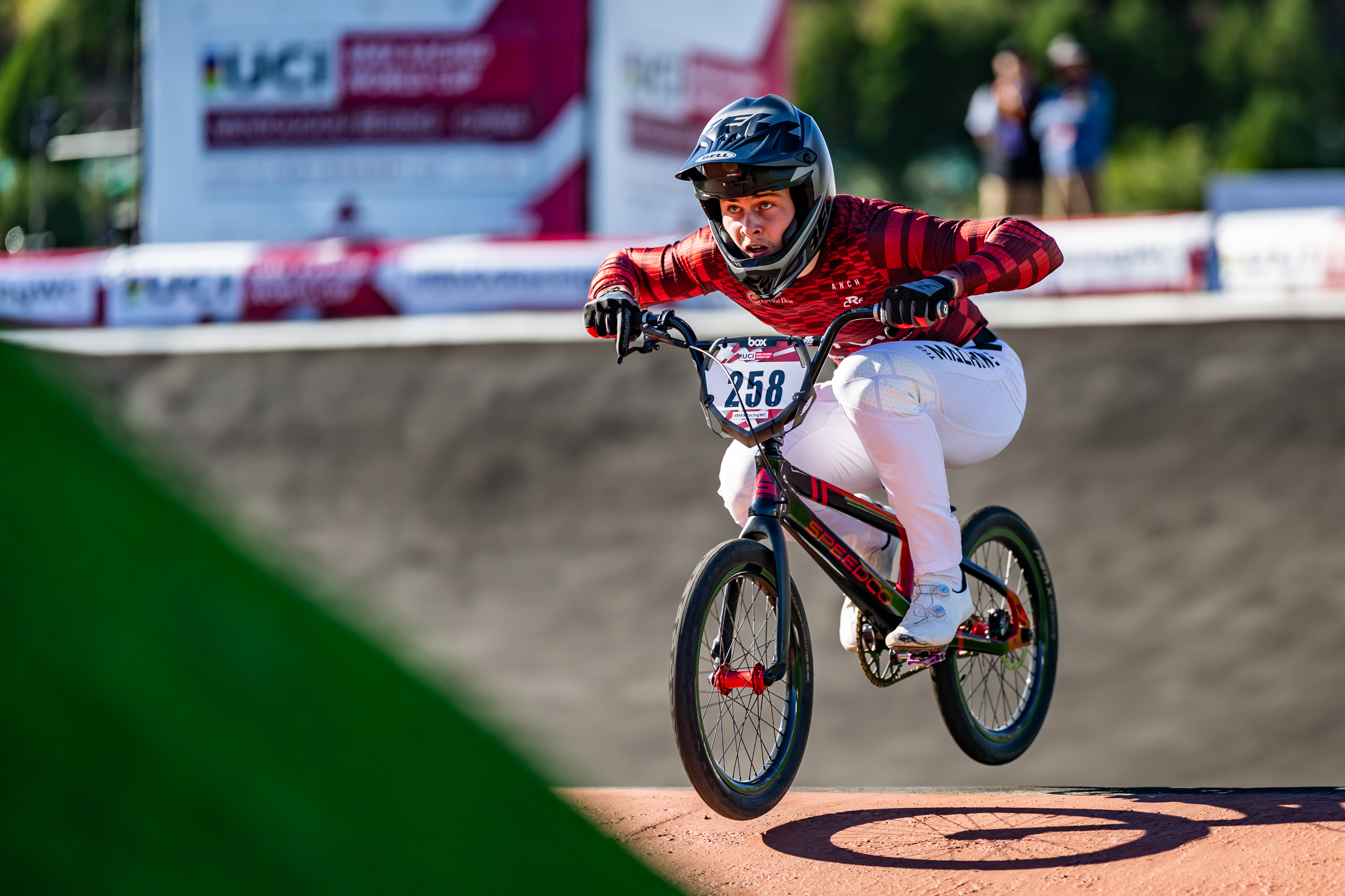 Laake un Stūriška izcīna 20. vietas elitē UCI BMX Pasaules kausa 6. posmā