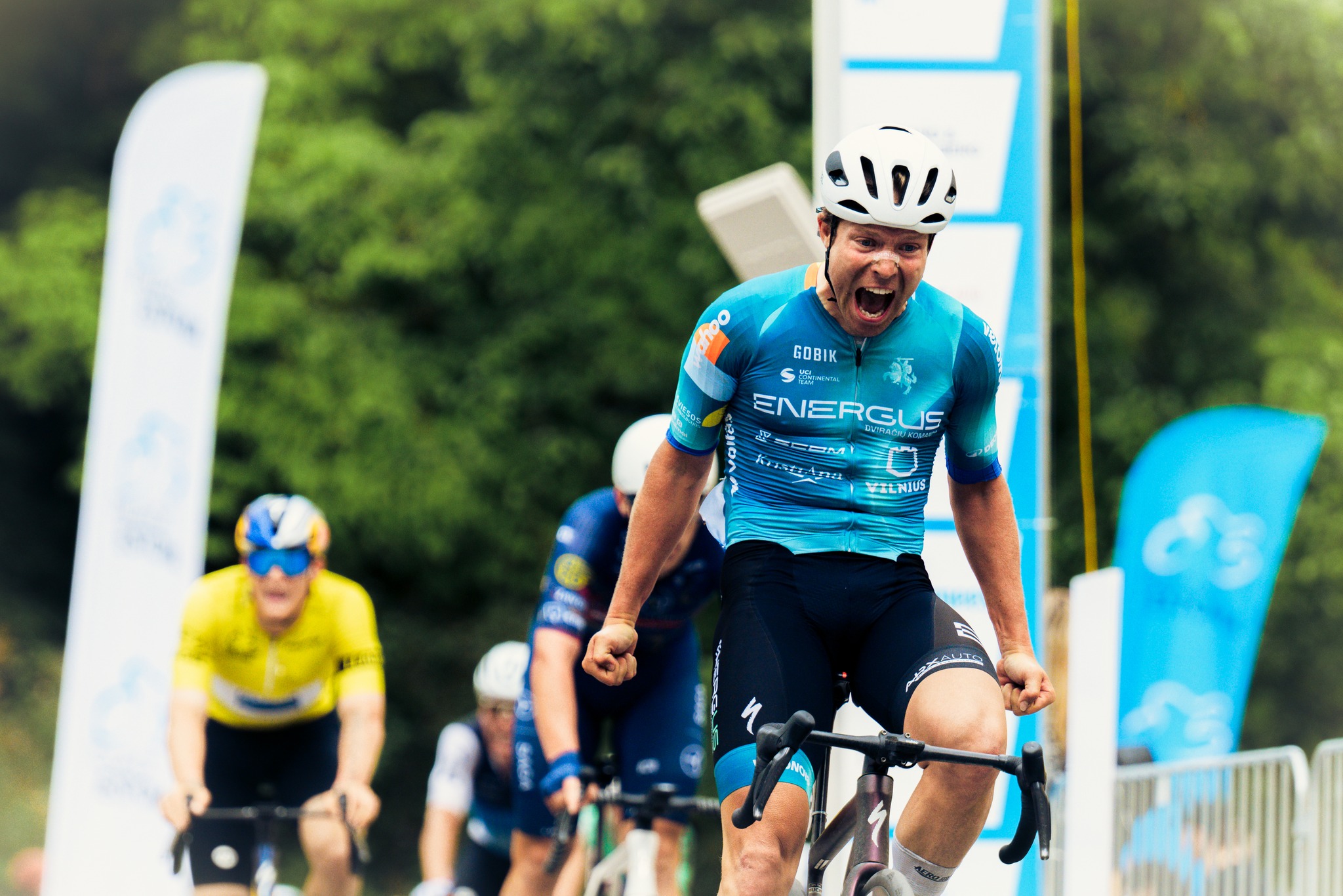Pluto Igaunijā izcīna karjeras līdz šim lielāko uzvaru un pārņem “Tour of Estonia” līdera kreklu