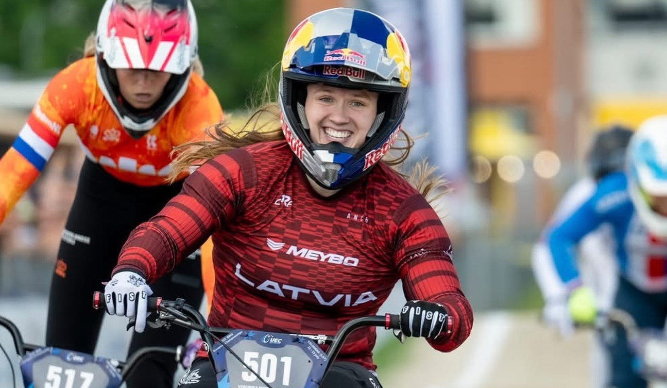 UCI BMX Pasaules kausa noslēdzošajos posmos startēs arī Eiropas čempione Stūriška