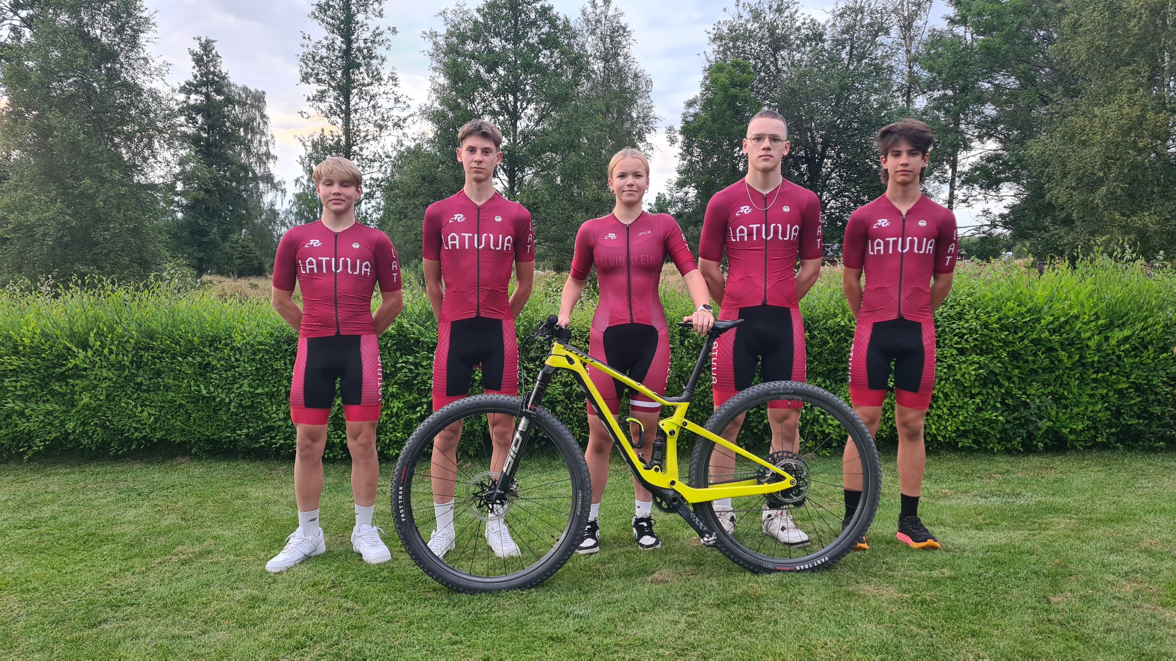 Latvijas MTB jaunatnes izlase uzsāk dalību Eiropas čempionātā 