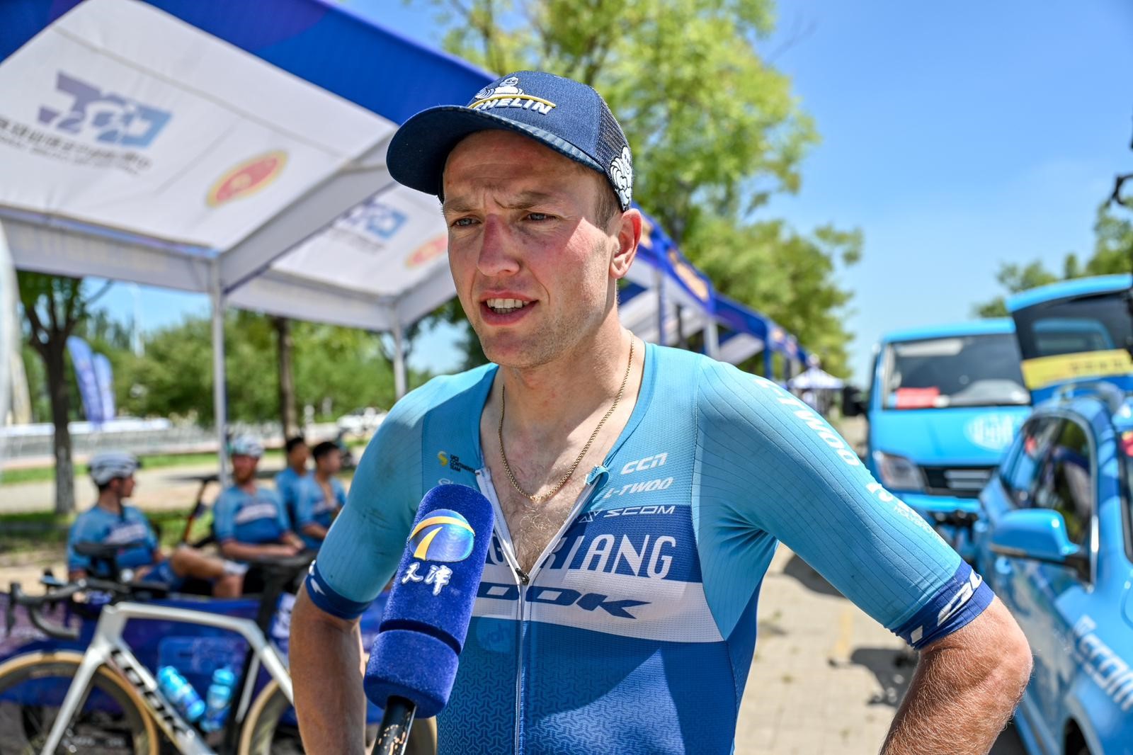 Bogdanovičs pēc prestižā “Tour of Hainan” velobrauciena pirmā posma kopvērtējumā ceturtais