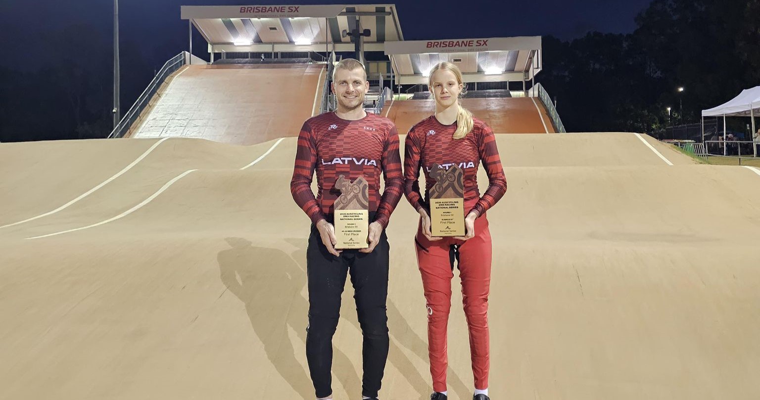 Jonkus un Čudare pasaules čempionāta trasē uzvar Austrālijas kausa 1. posmā