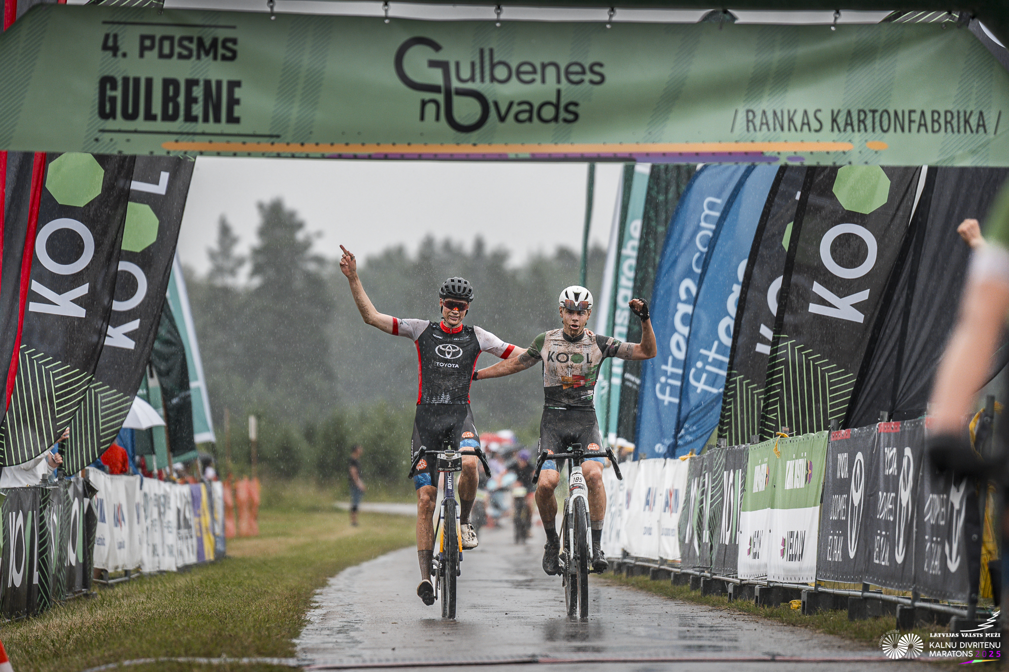 Lagzdiņam pirmā uzvara LVM Gravel maratonos; Zviedris finiša spurtā pārspēj Cirveli