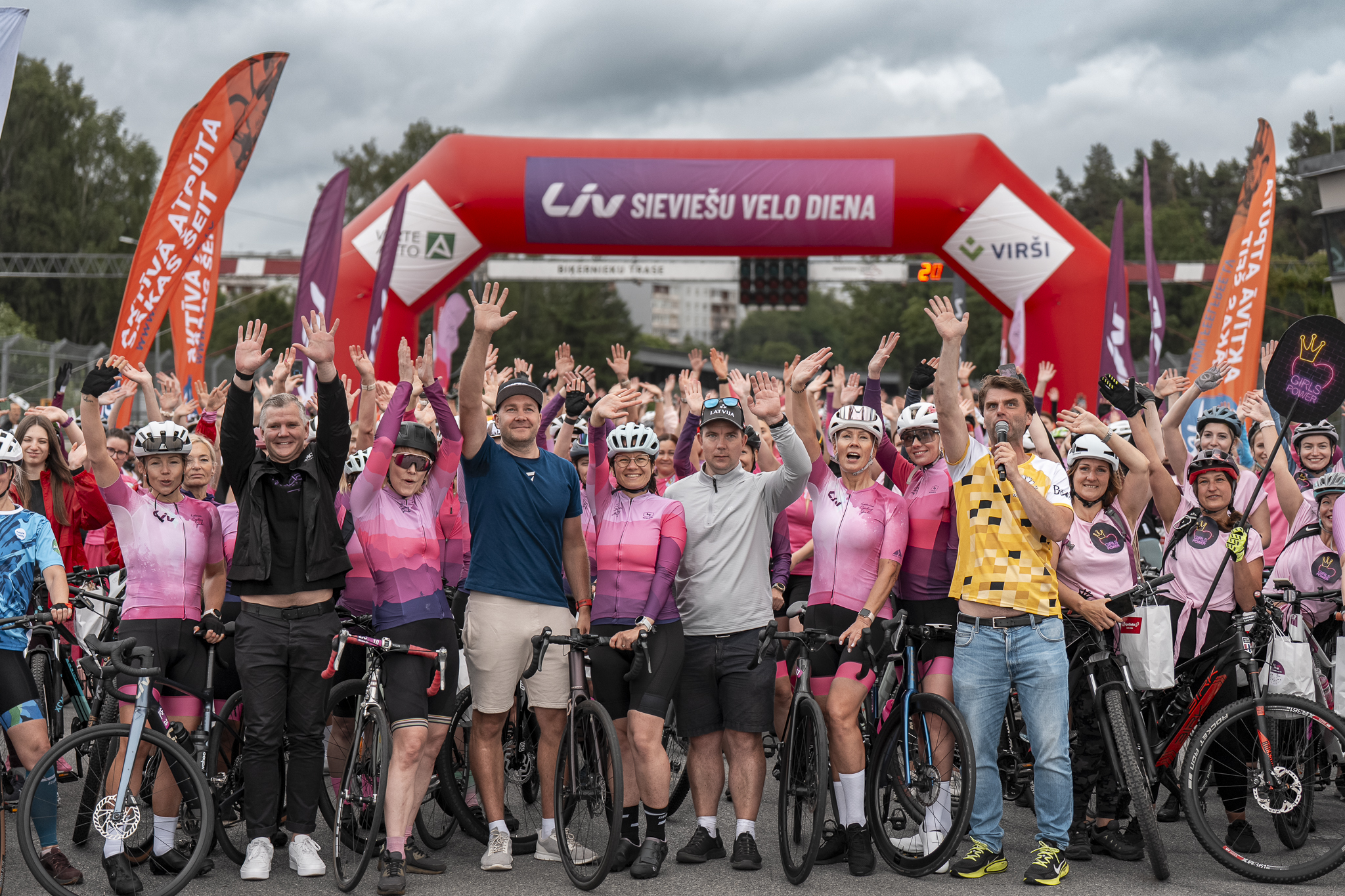Rekordliels dalībnieku skaits LIV Sieviešu velo dienā Biķerniekos un čempionu noskaidrošana kritērijā + FOTO Galerija