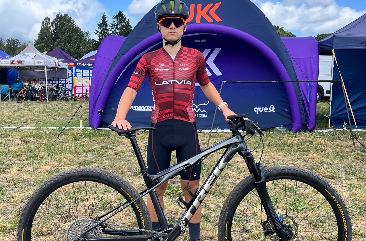 Šika izcīna 24. vietu Eiropas čempionātā MTB XCO krosā M14 grupā